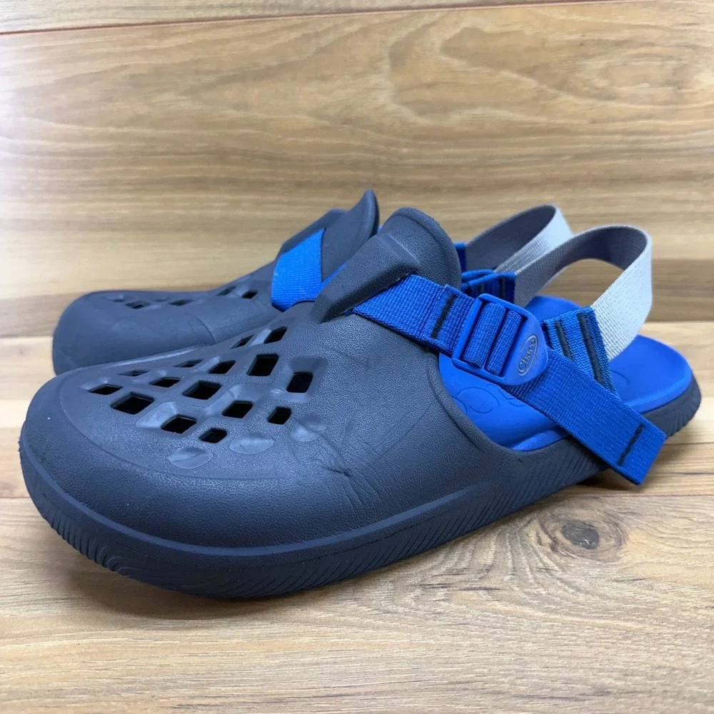 CHACO Chillos Blue Clogs Mens 11 Waterproof Outdoor Sport Slip‎ On